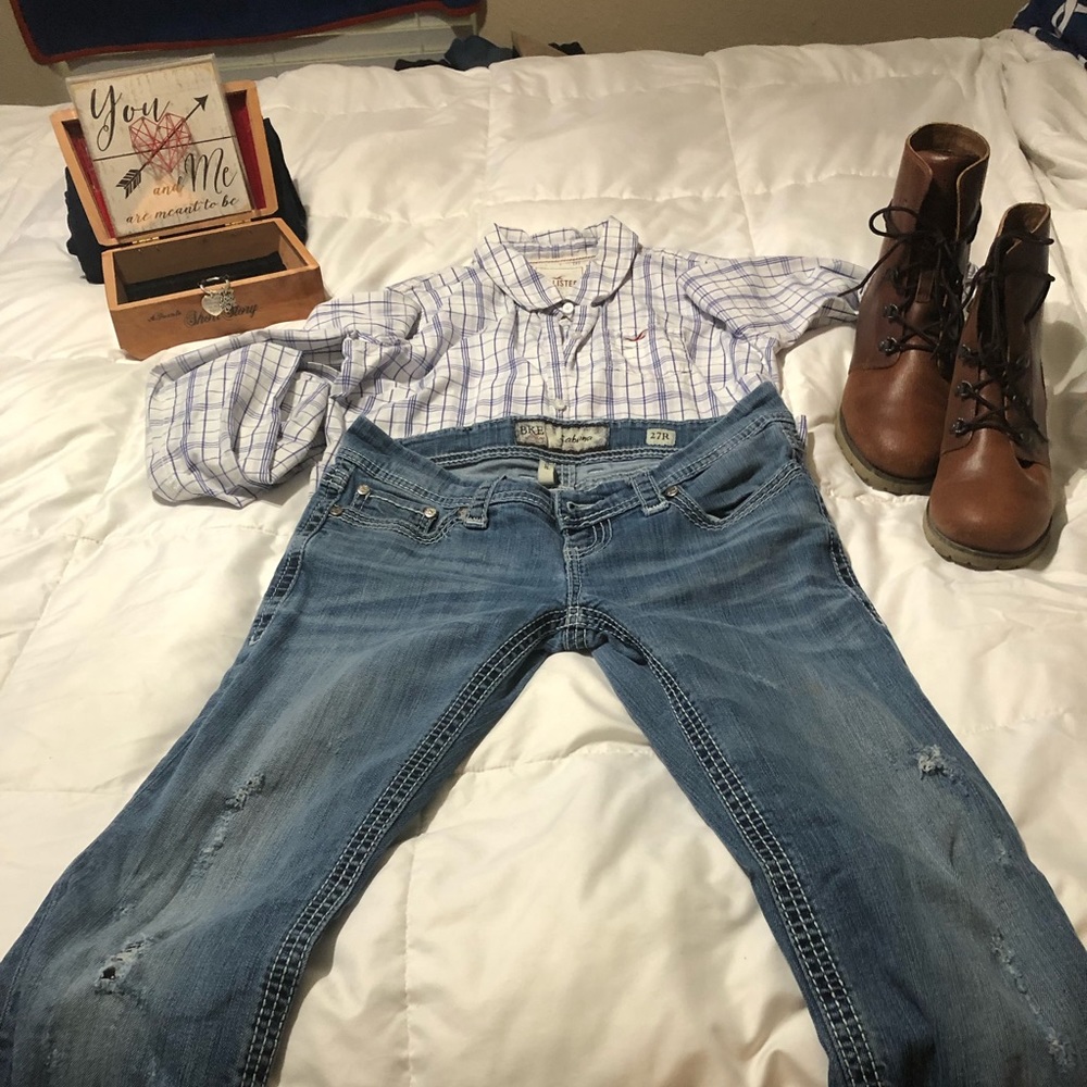 BKE SABRINA JEANS 27